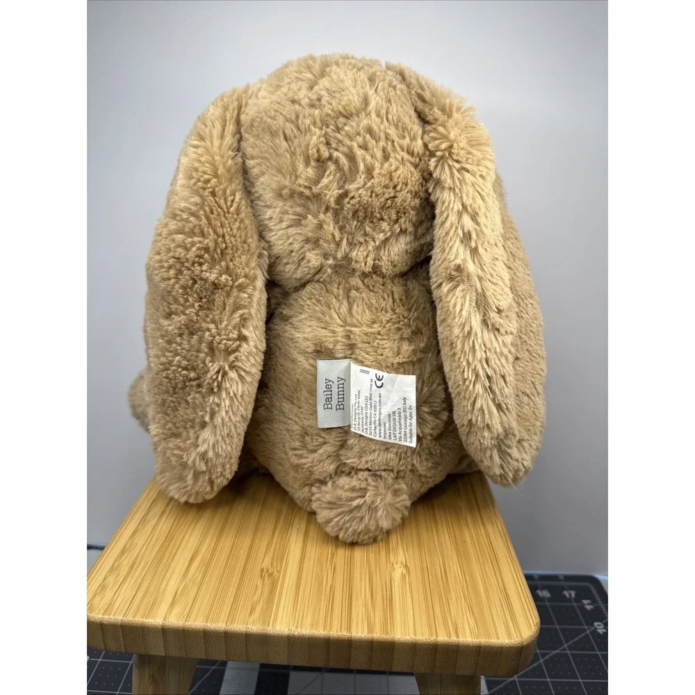 O.B. Designs Bailey Bunny Rose Rabbit Plush Handmade Soft‎ Quality Toy Bean